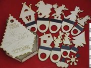 Театр теней набор фигур и декораций к спектаклю Теремок