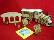 Мультипликатор Вокзал Набор для детского творчества Мультипликационная студия Полноцвет