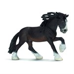Шайрский жеребец Фигурка лошади для конюшни Schleich 13734