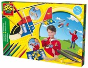 Деревянный конструктор Собери раскрась запусти Вертолет