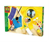 Деревянный конструктор Скворечник SeS Creative