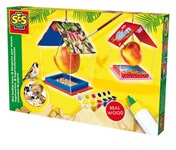 Деревянный конструктор Сделай кормушку для птиц SeS Creative