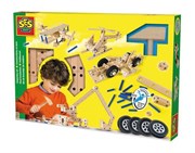 Деревянный конструктор большой SeS Creative