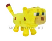 MINECRAFT Мягкая игрушка из плюша Детеныш Оцелота Майнкрафт 18 см