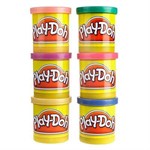Пластилин Play-Doh Hasbro с блестками 6 цветов
