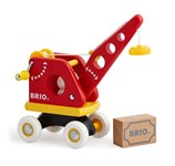 Деревянная игрушка BRIO Подъёмный кран с грузом на магнитах