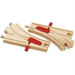 BRIO Деревянная железная дорога Стрелки с механизмом БРИО 33344
