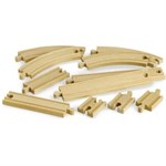 BRIO Деревянная железная дорога Набор базовых элементов БРИО 33401