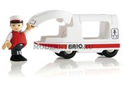 BRIO Поезд для путешествий с машинистом деревянной железной дороги БРИО 33508