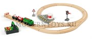 BRIO Деревянная железная дорога Радиоуправляемый поезд БРИО 33517