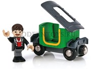 BRIO Деревянная железная дорога Пассажирский Вагон Ретро поезда БРИО 33522