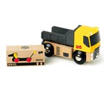 BRIO Грузовик с грузом для железной дороги 33527
