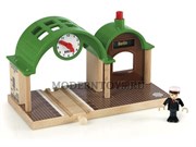 BRIO Железнодорожная станция деревянной железной дороги БРИО 33580