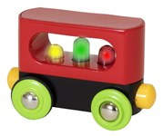 BRIO Деревянная железная дорога БРИО Мой первый вагончик с подсветкой 33708