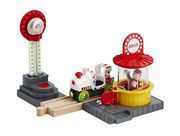 BRIO Деревянная железная дорога Аттракцион парка развлечений БРИО Силомер и билетная касса звук 33740