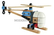 Деревянный конструктор BRIO Builder Вертолет 34564