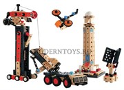 Деревянный конструктор BRIO Builder Космодром 34567