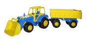 Мастер трактор с прицепом №1 и ковшом