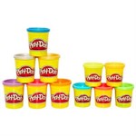 Пластилин Play-Doh Hasbro Металлические и неоновые цвета 11 цветов