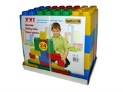Строительный конструктор для малышей Полесье XXL 24 элемента