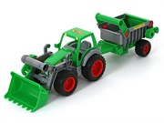 Фермер-техник Трактор-погрузчик с полуприцепом Полесье 37756