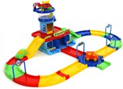 Аэропорт "Play City" с автодорогой самолетом и автомобилями Полесье