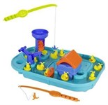 Поймай уточку Игровой набор для воды Рыбалка на батарейках для 2-х игроков Полесье