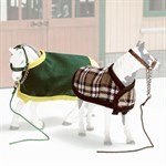 Лошадиная ферма Schleich Набор сбруи для лошади Попона и недоуздок (2 комплекта)