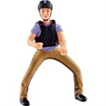 Лошадиная ферма Schleich Всадница в экипировке для катания на лошади в фиолетовом