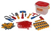 Конструктор Полесье Набор инструментов №3 132 деталей в ведерке