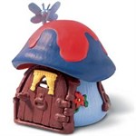 Домик гномика Смурфика синий