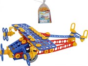 Конструктор Полесье Изобретатель Самолет №2 144 элементов 55019