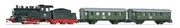 PIKO Стартовый набор железной дороги Пассажирский поезд DB аналоговый 57110