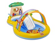 Надувной игровой центр Винни Пух Бассейн с горкой и фонтанчиком INTEX 57136