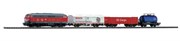 PIKO Стартовый набор железной дороги Грузовой состав DB Cargo аналоговый 57151