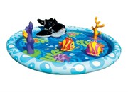 Надувной игровой центр бассейн для малышей Море с рыбками INTEX 57448