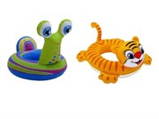 Надувной круг с трусами Забавные животные Улитка Тигр и другие INTEX 58511