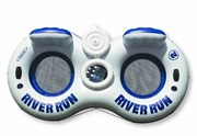 Большой надувной круг для двоих детей и взрослых River Run 264 х 142 INTEX 58827
