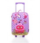 Детский чемодан-тролли на колесиках Wild Pack Сова