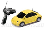 Радиоуправляемая микро машинка VW NEW BEETLE Welly 1:34