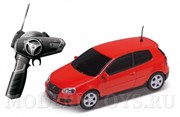 Радиоуправляемая микро машинка VW Golf GTI Welly 1:34