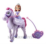 Принцесса София Прекрасная и крылатый конь Минимус на радиоуправлении