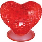 3D Crystal Puzzle головоломка Сердце красное