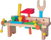 Деревянная развивающая игрушка Юный слесарь игровой набор WOODY 90103