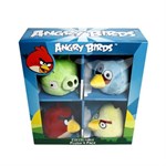 Подарочный игровой набор коллекционных мягких игрушек Angry Birds 4 шт