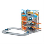 Парковка автостанция трехуровневая с 5 машинками Majorette