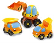 Smoby Набор строительных машинок Vroom Planet