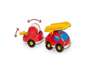 Smoby Пожарный грузовик с прицепом Vroom Planet