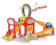 Smoby Электронная парковка Супергонки Vroom Planet свет звук