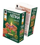 Мастерская лепки Глиняная свеча Живой огонек